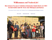 Tablet Screenshot of nasheed.de